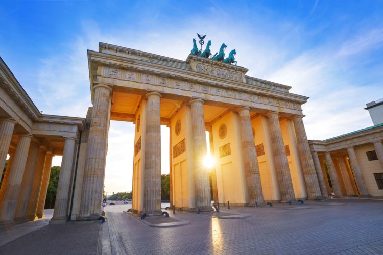 Berlin Brandenburg Gate Brandenburger Tor in Germany